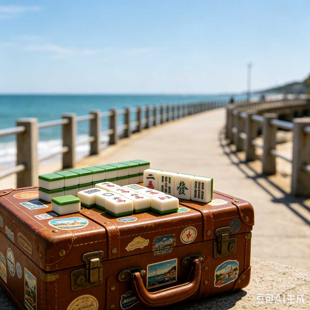 christmas gift mahjong set